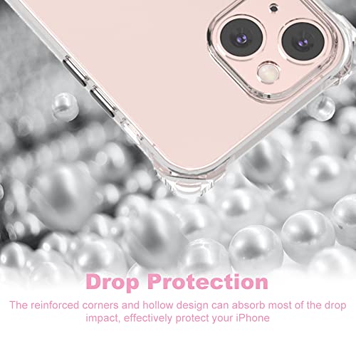 Wuwedo For Iphone 13 Crystal Clear Case With Detachable Adjustable Crossbody Strap, Slim Fit Shockproof Protective Phone Case With Anti-Lost Shoulder Neck Lanyard For Girls And Women #TOP3