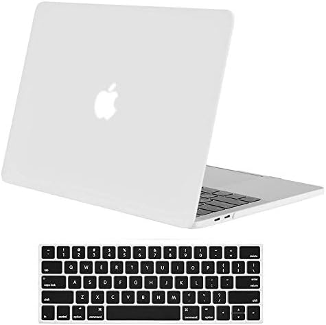 Skyera 13 Inch MacBook Pro Case/Keyboard Cover- Plastic Rubber Cases for Apple MacBook Pro 13 Inch with/Without Touch Bar and Touch ID- Laptop Covers for A2159 A1989, A1706, A1708, 2016-2019 Release