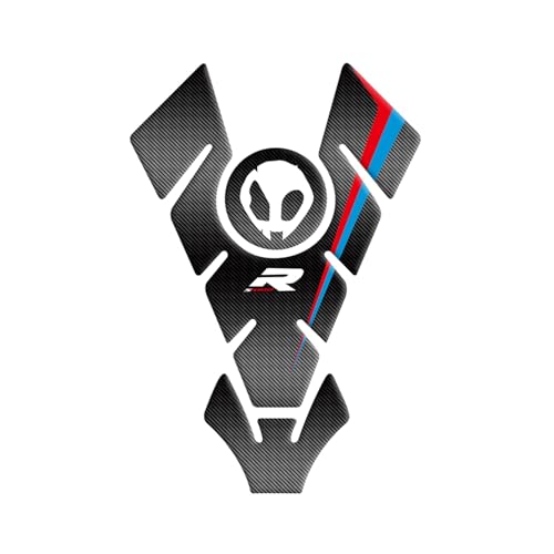 Autocollants de réservoir en fibre de carbone pour moto BMW S 1000 R 2009-2018