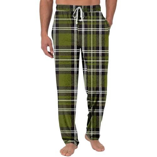 Pantalon de pyjama homme à carreaux fini les nuits trop chaudes avec ce tissu aéré