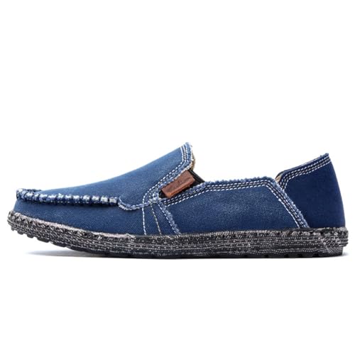 Men's Slip on Deck ShoesCasual Loafer Shoes Walking Shoes