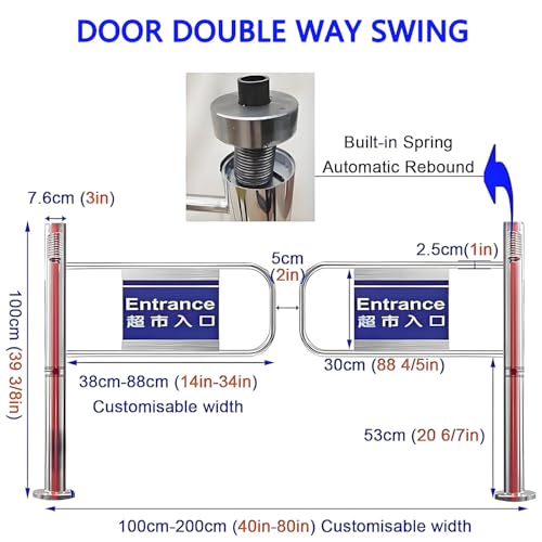 Dispositif de sécurité d'entrée durable avec fermeture automatique