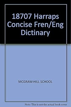 Hardcover Harrap's Concise Student French and English Dictionary Book