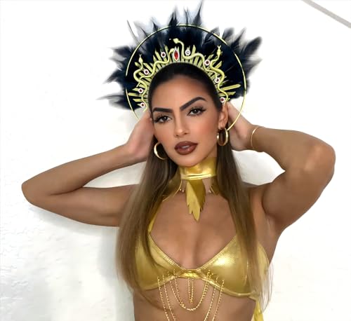 Roaring Good Time Medusa Headpiece Medusa Crown Snake Headband Medusa Costume Accessories Goddess Costume Women Costume Cosplay for Halloween Christmas - Image 2