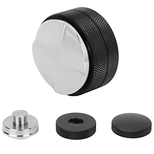Tamper de Café de Acero Inoxidable de 58 mm Prensa para Café Expreso con Ranuras Angulares Base Ajustable Fácil de… - Imagen 8