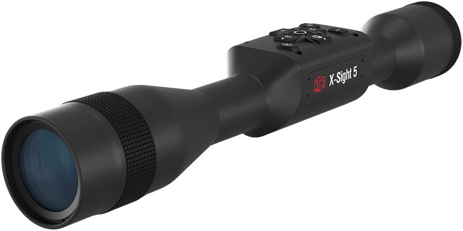 ATN X-Sight Pro Smart Day/Night Hunting Scope w/Ballistics Calc, 3864x2218 Resolution, Video Record, Wi-Fi, 18hrs+ Battery