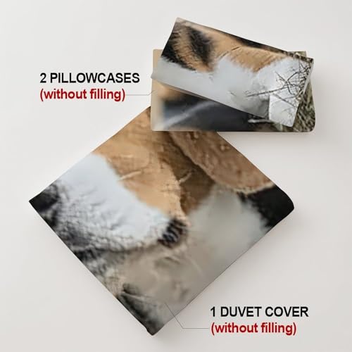 Drap housse beagle imprimé 3D pour chambre d'enfant - 8
