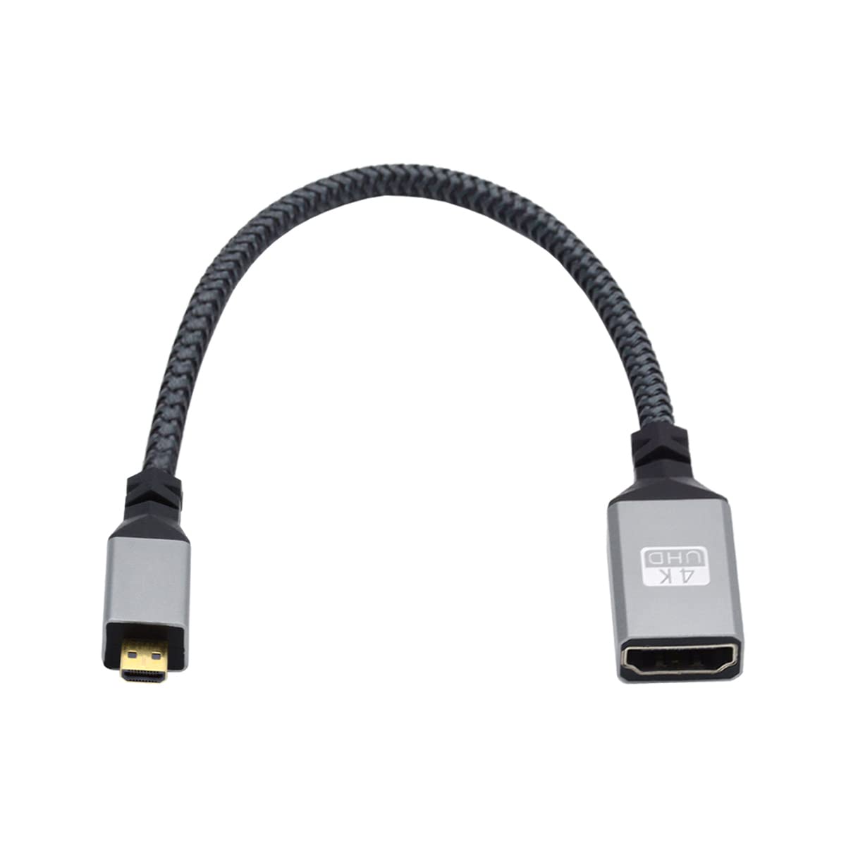 CY 4K Cable Type-D Micro HDMI 1.4 Male Straight to HDMI Female Extension Cable for DV MP4 Camera DC Laptop HDTV - Image 4