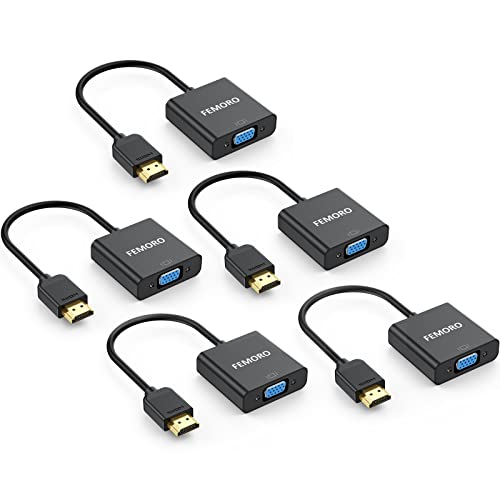 Adaptateur Display Port vers VGA résolvant l'incompatibilité d'écran PC 1080p