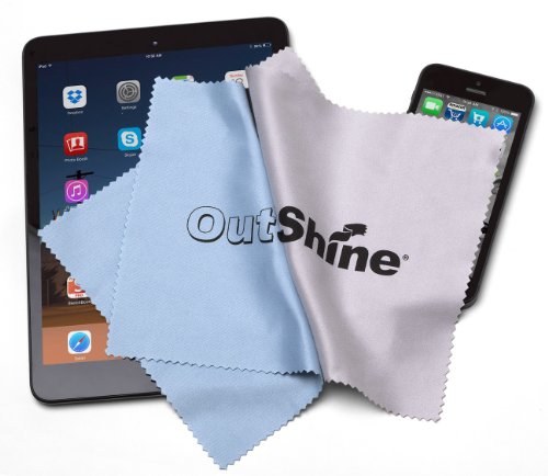 OutShine MicroFiber Cleaning Cloth - 2 Pack