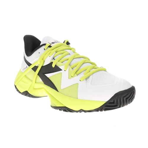 Image of Diadora Mens B.Icon 2 Ag Tennis Sneakers Shoes - Red, Yellow