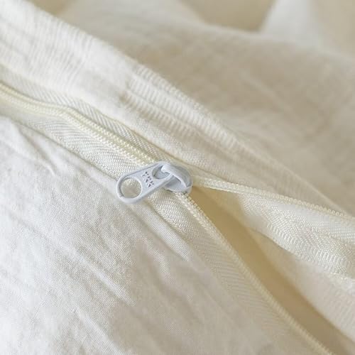 Parure de lit pour lit simple blanc, linge de maison hôtel S06 chic - 5