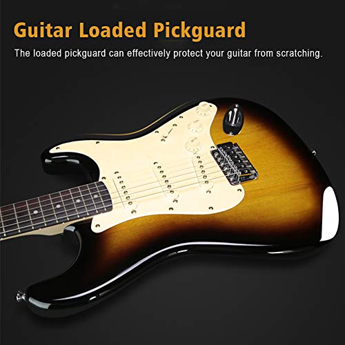 Pickguard de guitare électrique KLOP256 – Protection contre les rayures avec aimants Alnico V pré-câblés - Les Beatles, Paul McCartney, John Lennon, RIngo Starr, George Harrison Pickguard de guitare électrique KLOP256 - Protection contre les rayures avec aimants Alnico V pré-câblés – Image 4