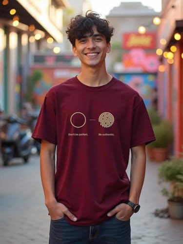 Image of Nobero Men's Regular Graphic Printed T-Shirt for Men | Soft Cotton | Classic Fit | Printed Casual Tshirt for Men