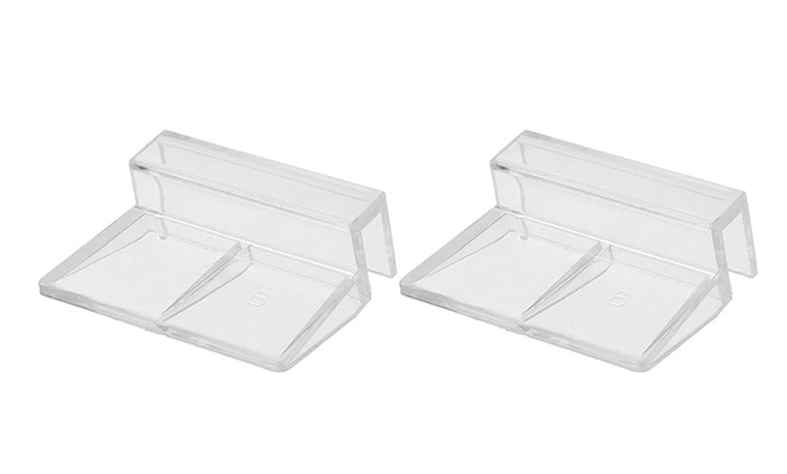 50 Stück randlose Aquarium-Glasabdeckungsstützen – Acryl-Halterungsclips für Aquariumdeckel (A3)