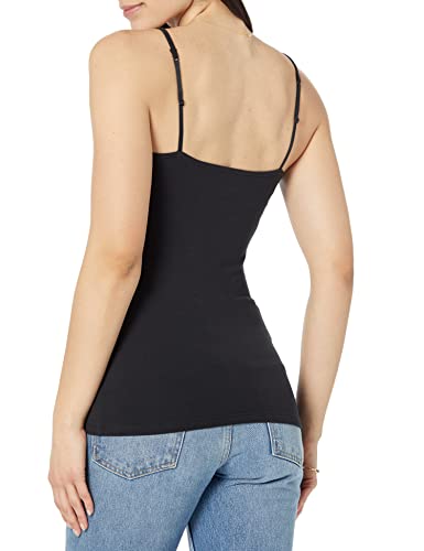 Image of Amazon Essentials Women's Slim-Fit V-Neck Cami, Pack of 4