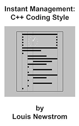 Amazon.co.jp: Instant Management: C++ Coding Style (English Edition ...