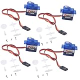 🚩 Micro servomotor FT90R para helicópteros de control remoto, micro robot, brazo robótico y barcos. Se adapta a TODO tipo de juguetes R/C y también hace que la electrónica sea compatible con Arduino, Raspberry Pi