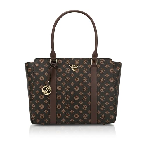 Image of Lavie Signature Women's Mono Shelton Tote Bag | Tote Handbag for Work | Ladies purse | Stylish Shoulder Bag | Gift for Women