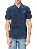 Desigual - Polo de hombre de algodón estampado
