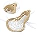 ZJchao Lacrosse Heads, Lacrosse Accessories Replacement for Training Competition Mesh Strung Wear Proof Nylon Heads (Children)