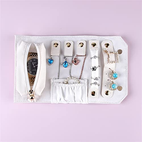 Bolsa de almacenamiento de joyería de PU plegable para un regalo sofisticado 5