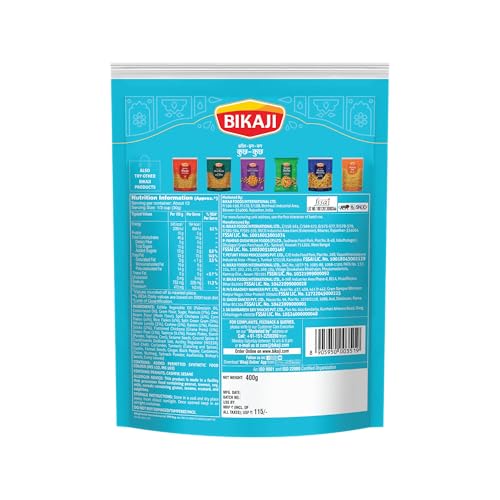 Image of Bikaji Kuch Kuch All In 1 | Farsan | Authentic Indian Namkeen | Made in Bikaner | Traditional recipe | Crunchy & Flavourful | Perfect Tea-time Partner | 400g Pack