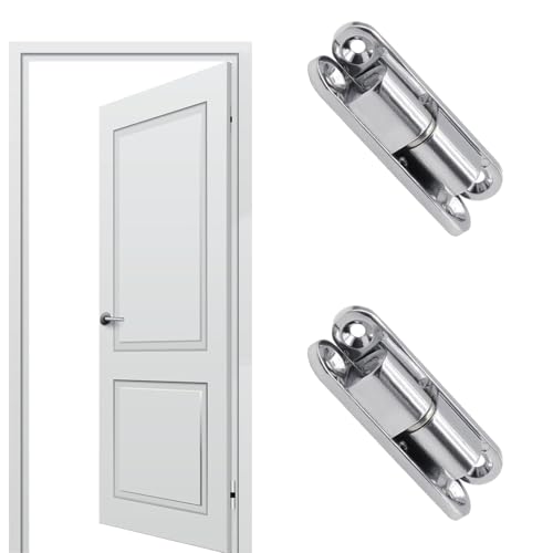 Alriedy 4 Stück Türscharnier Renovierbänder Mit Schrauben Fensterscharnier Türangel Hochwertige Zinklegierung Renovierbänder Für Zimmertüren, Schranktüren, Außentüren, Einfache Montage