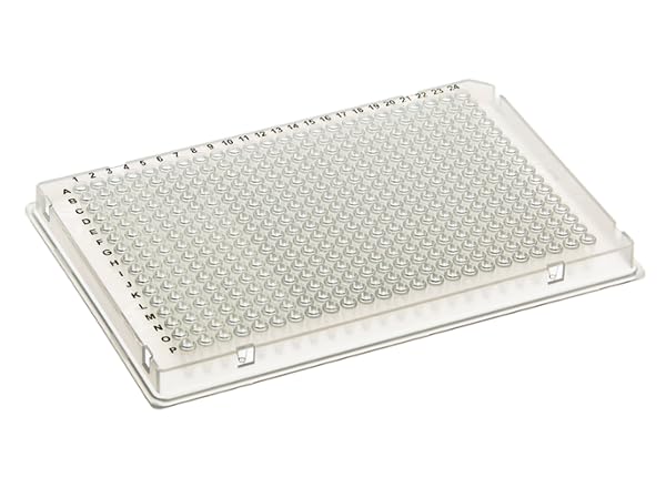 ProCycle™ 384 Well ABI®-Type PCR Plates, Clear, Full Skirt Edge, A24 Notch, 10/Pk