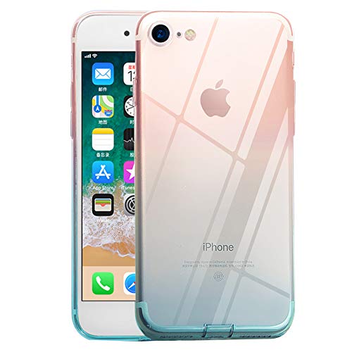 最安値 Iphone6s ケース Iphone6 ケース スマホケース グラデーション 耐衝撃 黄変防止 全面保護 指紋防止 Tpu超薄型 グリーンの価格比較