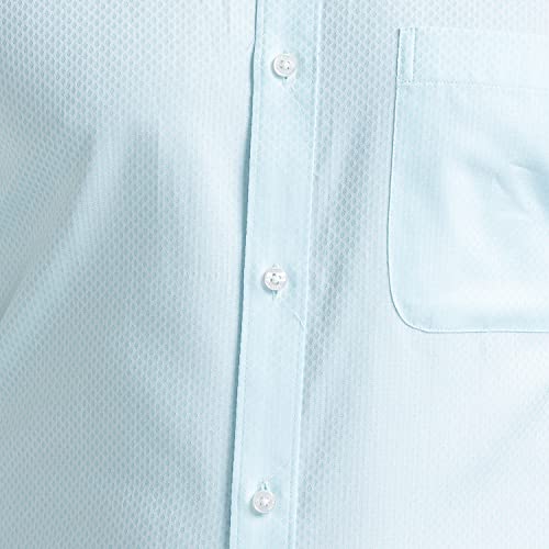 Image of Raymond Men's Pure Cotton Structure Pattern Slim Fit Semi Cutaway Collar Full Sleeve Formal Shirt