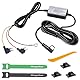 Range Tour Dashcam Hardwire Kit, USB-C 12V-24V bis 5V Harter Draht Auto Ladegerät Kabelsatz Sicherung Kit für Dash Kameras GPS, aktiviert den Parkmodus und den Niederspannungsschutz