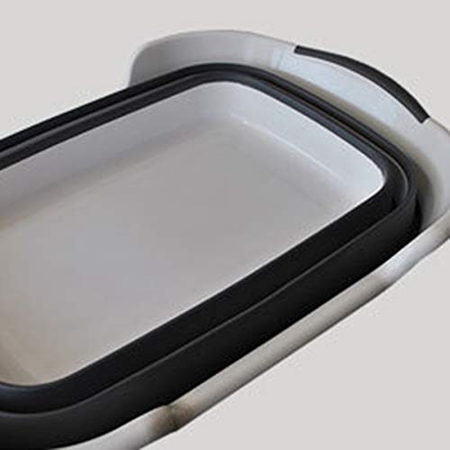 SovelyBoFan Cesta de LavanderíA de 19L Cesta de Ropa Sucia Cesta PortáTil Plegable Accesorios de Ba?O de LavanderíA… - Imagen 3