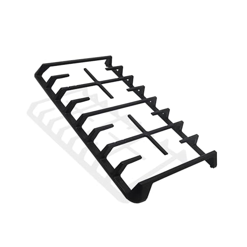 DG94-00937A Cast Iron Gas Stove Grate Replacement for Samsung Gas Stove top Support Parts NX58H9500WS NX58H5600SS NX58R5601SS Samsung Gas Range Surface Burner Grates Replacement Parts DG94-00468A