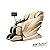 KAHUNA MASSAGE CHAIR Exquisite Rhythmic HSL-Track with HM-Kappa Gold Finish - Luxury Massage Chairs for Optimal Relaxation from Kahuna Chair