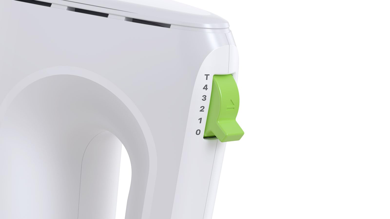 Braun Household MultiMix 1 HM 1100 WH - Frullatore manuale con 4 livelli di velocità più turbo, tecnologia FastMix, EasyClick, con frusta, funzionamento con una sola mano, 450 W, bianco