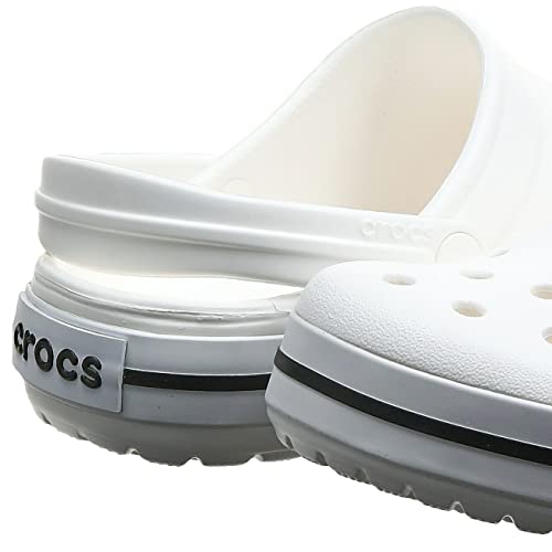 Image of Crocs Unisex Crocband Clog, White, 4 US Men / 6 US Women