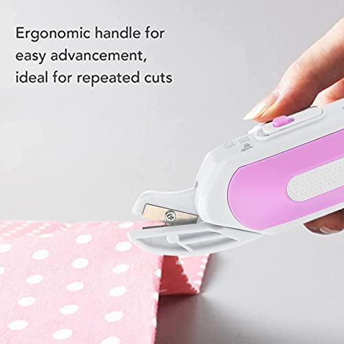 Ergonomic Cordless Scissors for Cutting Fabric, Carpets & More