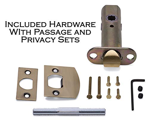 Regency Fluted Real Glass Door Knob With Georgian Roped Rosette In Antique Brass (Passage Hall / Closet) #TOP1