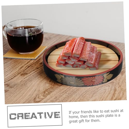 Plato para sushi ARTIBETTER 24.5 cm redondo miniatura 3