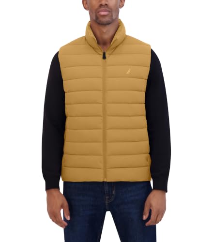 Image of Nautica Men's Lightweight Puffer Vest - Wind & Water-Resistant