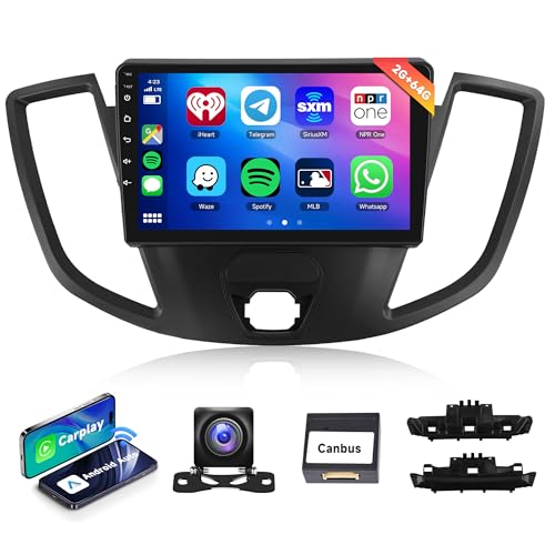 Ford Transit Car Stereo 9 Inch Android 14 Car Stereo Radio For Ford ...