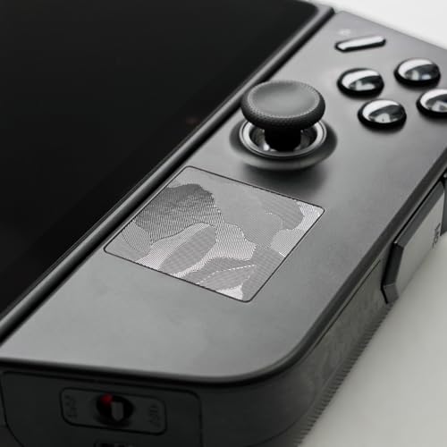 Luck&Link TouchPad Protector pour Legion go, TouchPad protect skin texture stickers pour Legion go TouchPad, peau texturée haut de gamme (Ombre camouflage - Noir, For Legion Go)