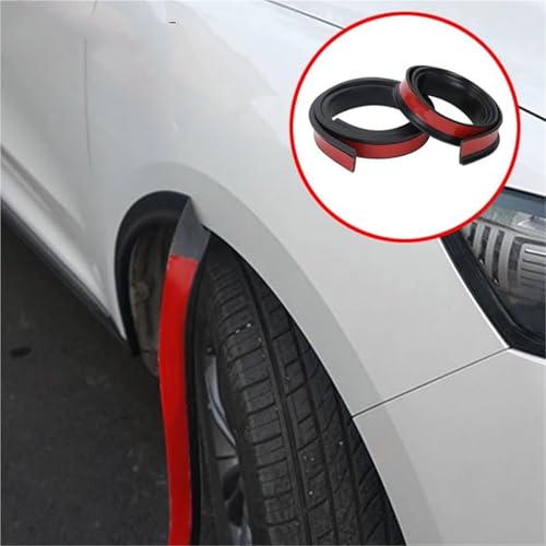 Arco expansor de ala para guardabarros de coche con protector de cejas de rueda de 4.5cm 5