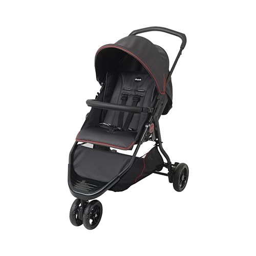 Carrinho de Bebe CR3 Gray Red Burigotto