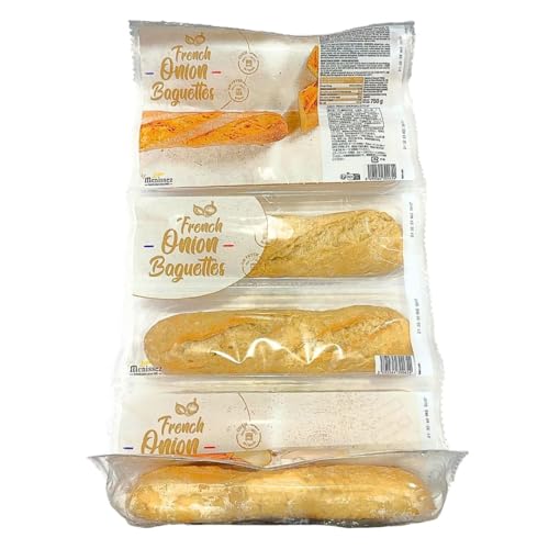 メニセーズ フレンチオニオンバケット 125g×6本 フランスパン 朝食 フライドオニオン 【Costco コストコ】のサムネイル