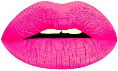 Neon Magenta Liquid Lipstick | Bright, Hot Pink Lip Color for Women, Vegan, Long-lasting, Long Wear (Electric Orchid) | Highly Pigmented, Gluten Free, Cruelty-free, Made in USA, Handcrafted