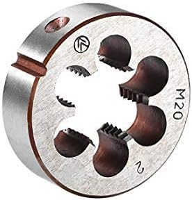 Miniatura 2 de Juego de roscas y troqueles métricos HSS de 0.787 in x 0.079 in (M20 x 0.079 in)