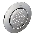 Moen TS1322 Mosaic Round Single-Function Body Spray, Wall Mounted Shower Body Spray with Hydro Shower Jet, Body Jets for Shower Massage and Spa Effect, Valve Required, Chrome