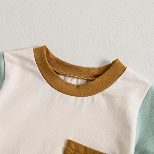 Bagilaanoe FL-US40-RV-G391A4 Summer Outfit One Piece Clothes Infant Newborn Baby Boy Romper Jumpsuit Short Sleeve Bodysuit Overalls Patchwork Shirt  thumb #1